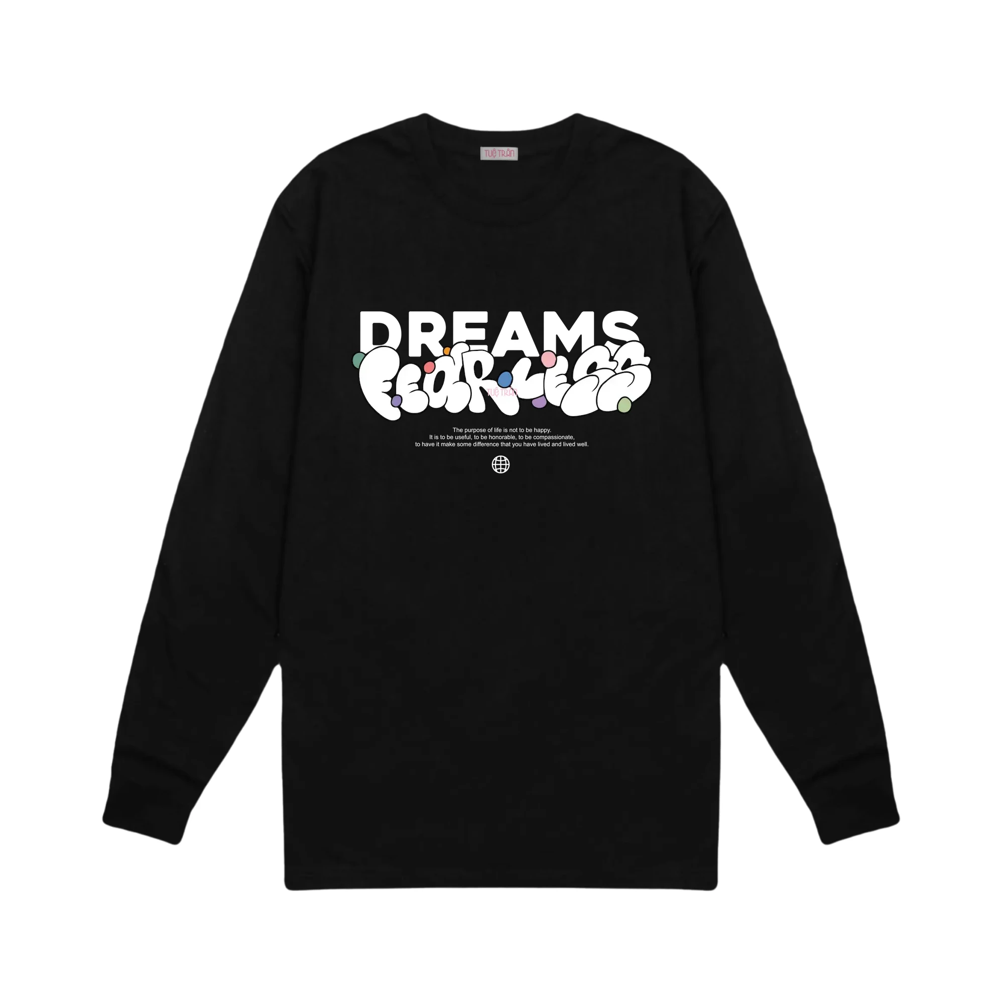 Áo thun Typo Graphic LSS113