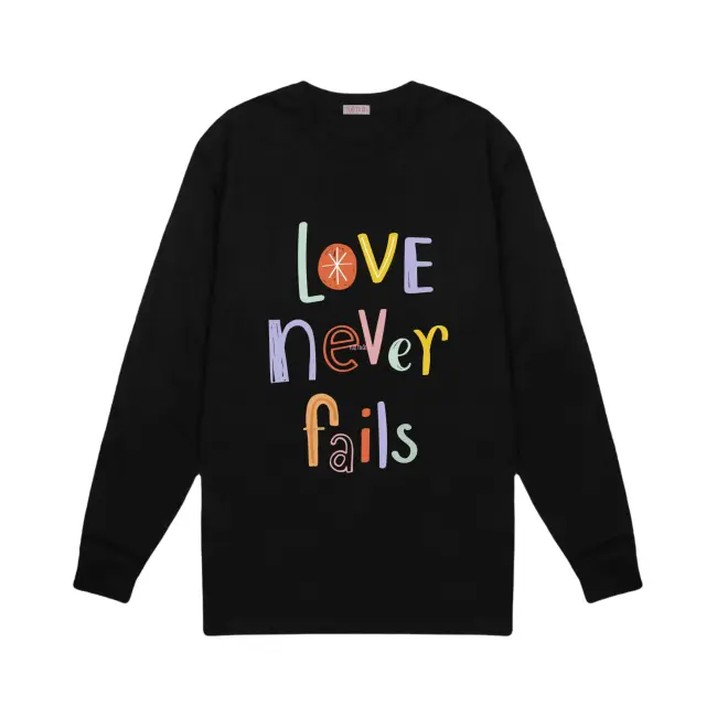 Áo thun Typo Graphic LSS131