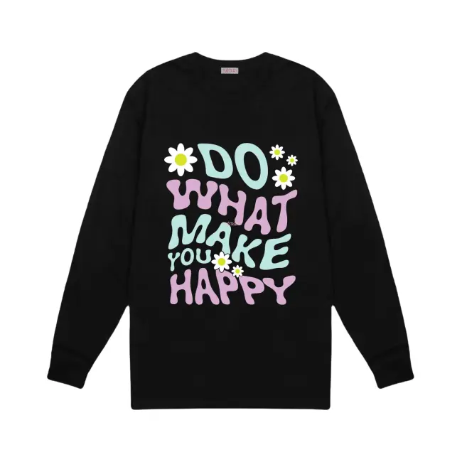 Áo thun Typo Graphic LSS138