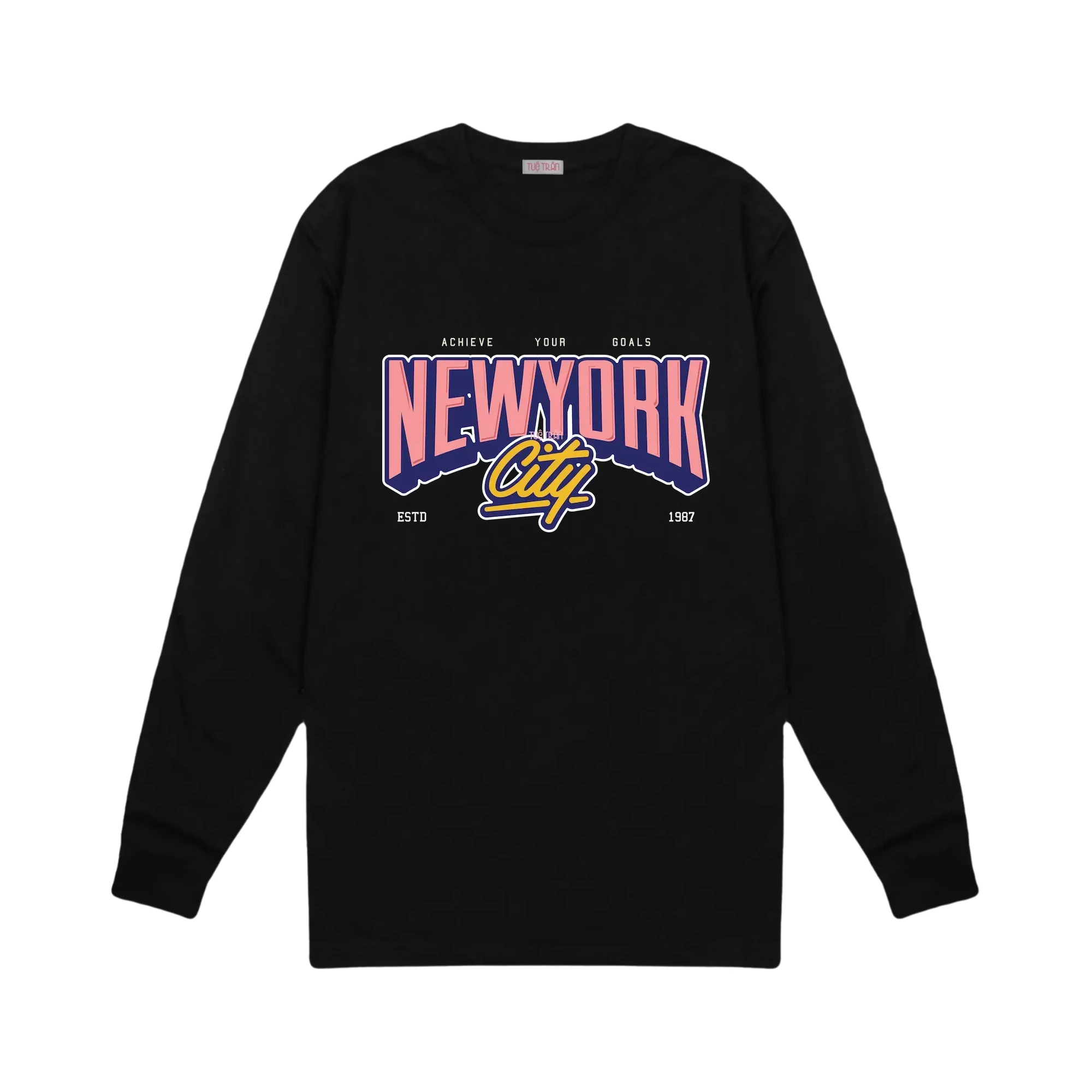 Áo thun Typo Graphic LSS176