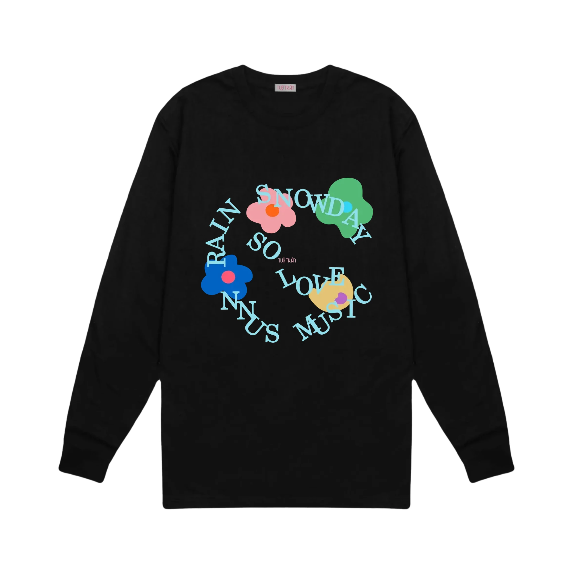 Áo thun Typo Graphic LSS23