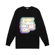 Áo thun Typo Graphic LSS46