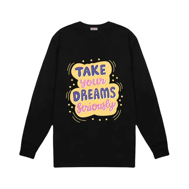 Áo thun Typo Graphic LSS51