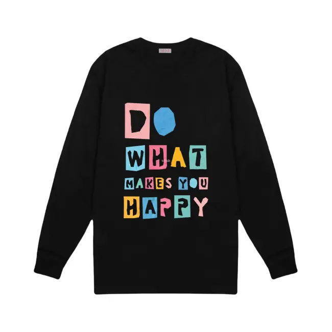 Áo thun Typo Graphic LSS55