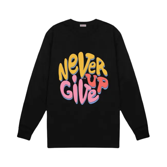 Áo thun Typo Graphic LSS90