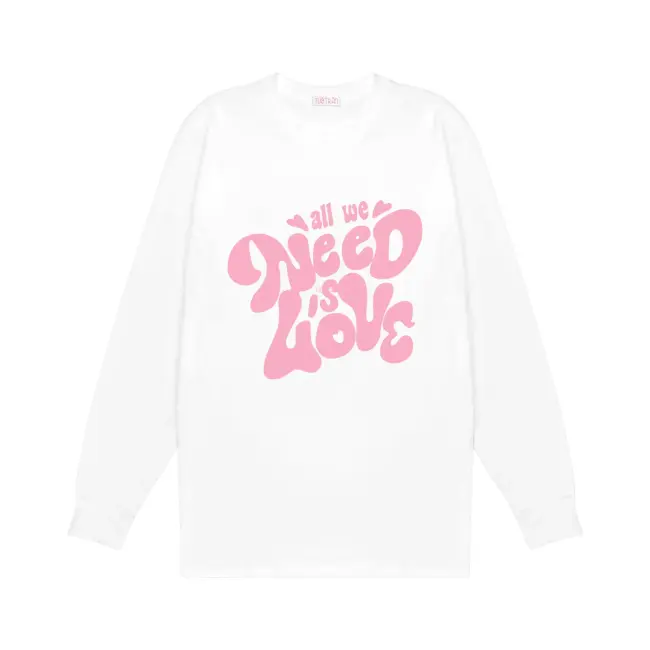 Áo thun Typo Graphic LSS44