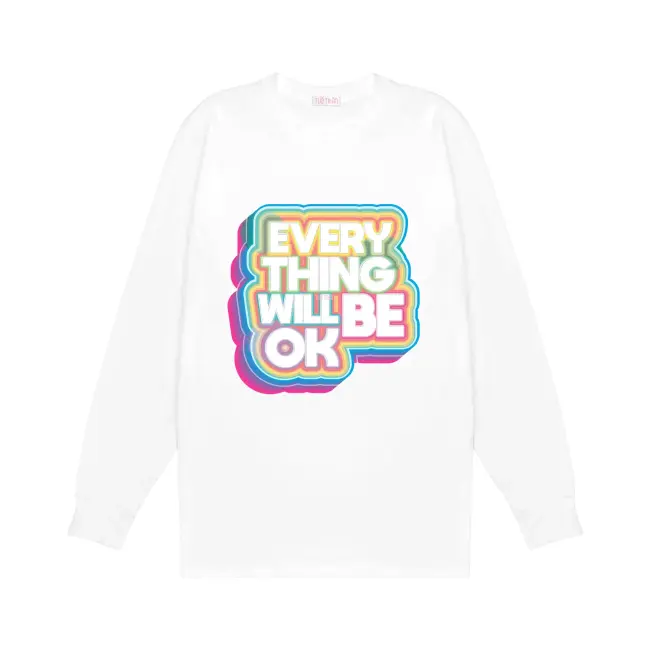 Áo thun Typo Graphic LSS46