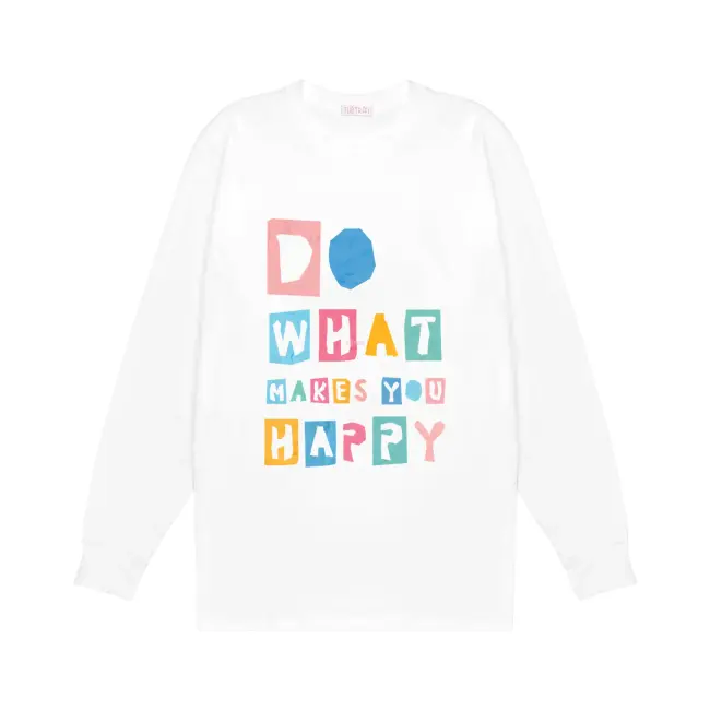 Áo thun Typo Graphic LSS55