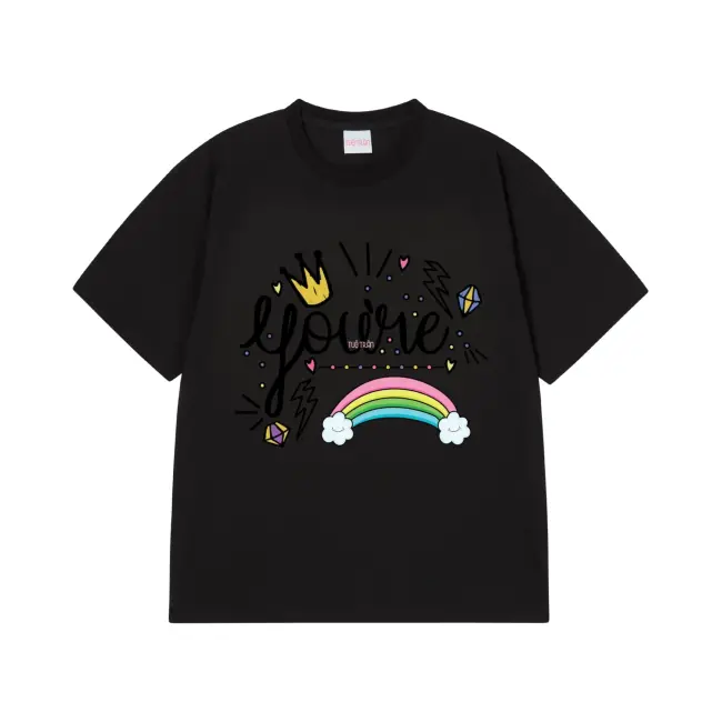 Áo thun Typo Graphic RE101